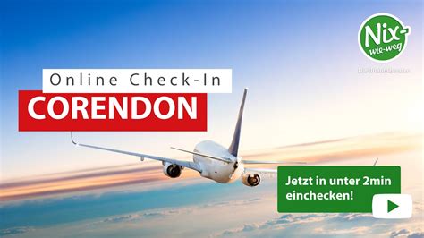 Corendon online check in